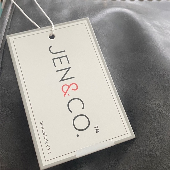 NEW CHARCOAL DEMI DISTRESSED SLOUCHY HOBO - Picture 3 of 3